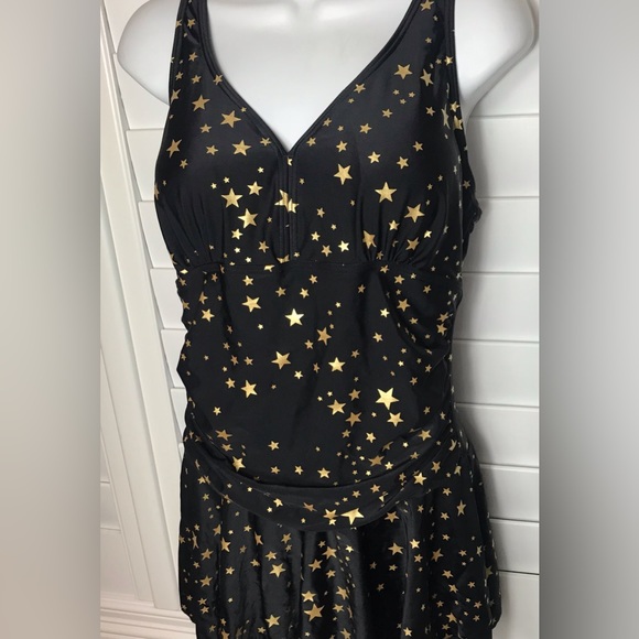 Summer Mae Other - Summer Mae Swimdress, tummy Control, One Piece Color:  Star 2 Stardust